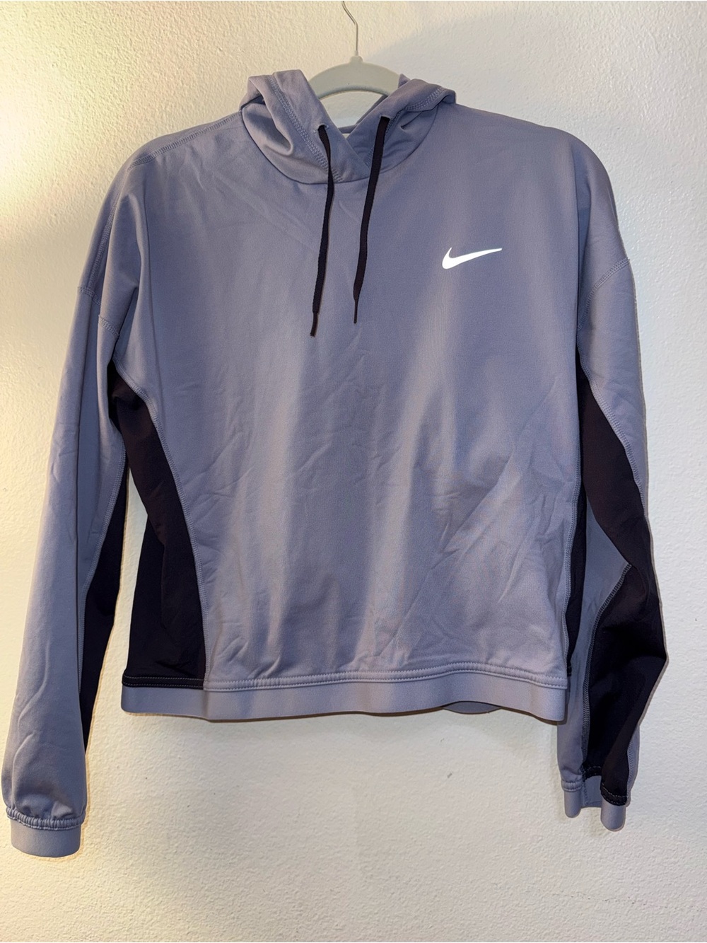Nike Womao Lavender Therma-Fit Running Hoodie with Black Panels